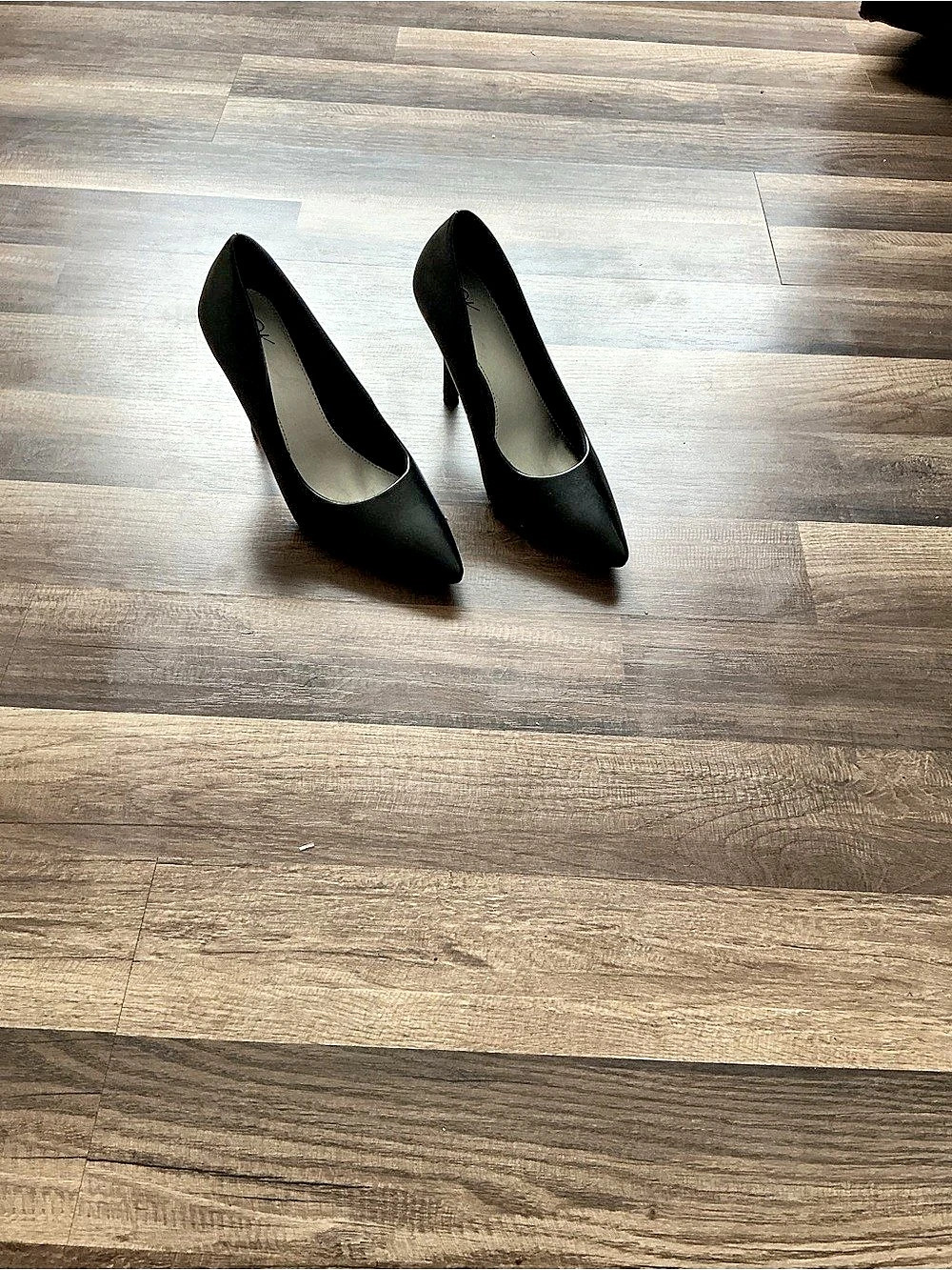 Calvin Klein Gayle Pump Black Pointed-Toe Heels